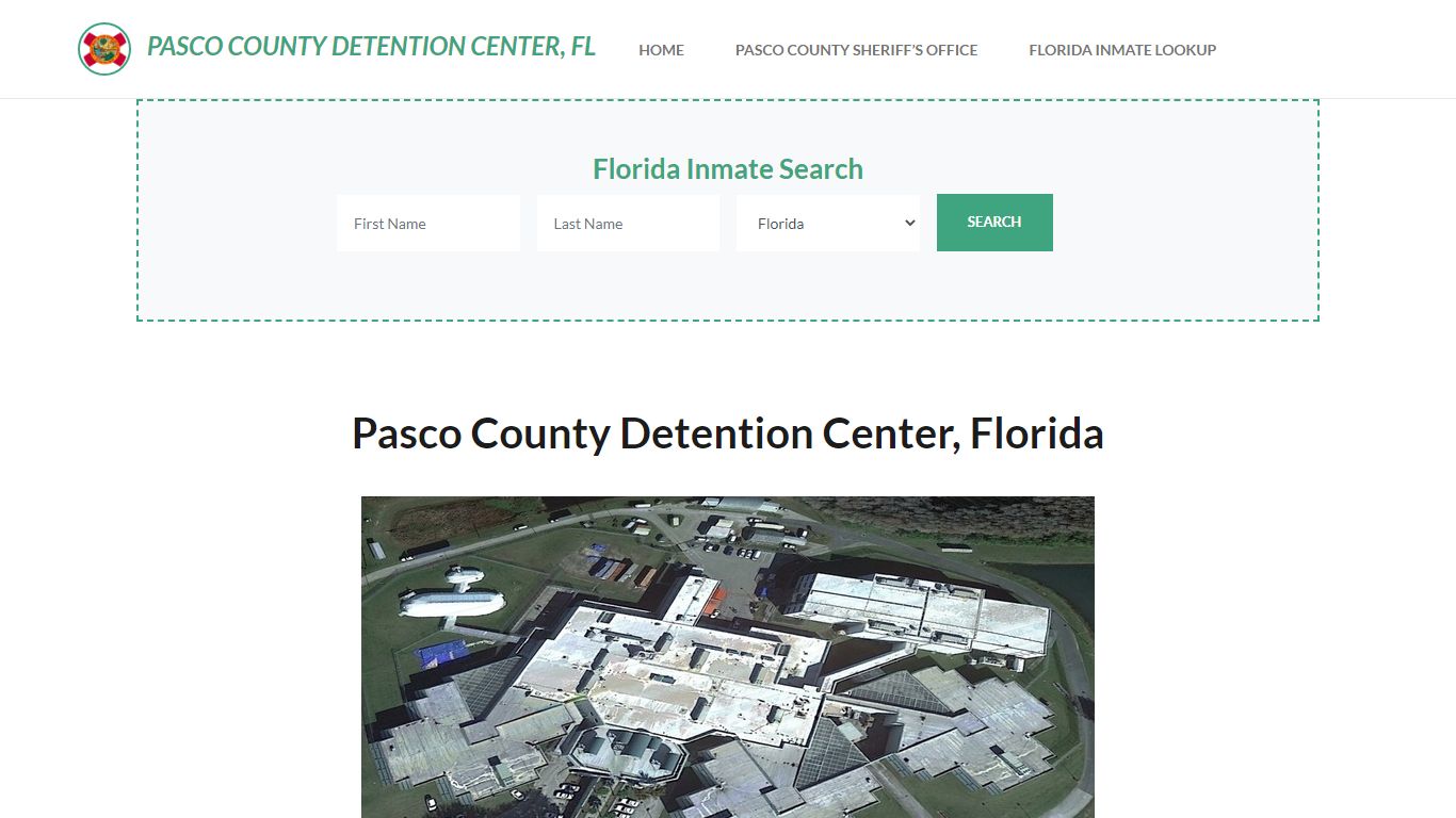 Pasco County Detention Center, FL Inmate Roster, Offender Search